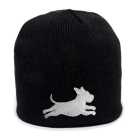 Crops and Flops Logo Pit Bull Beanie